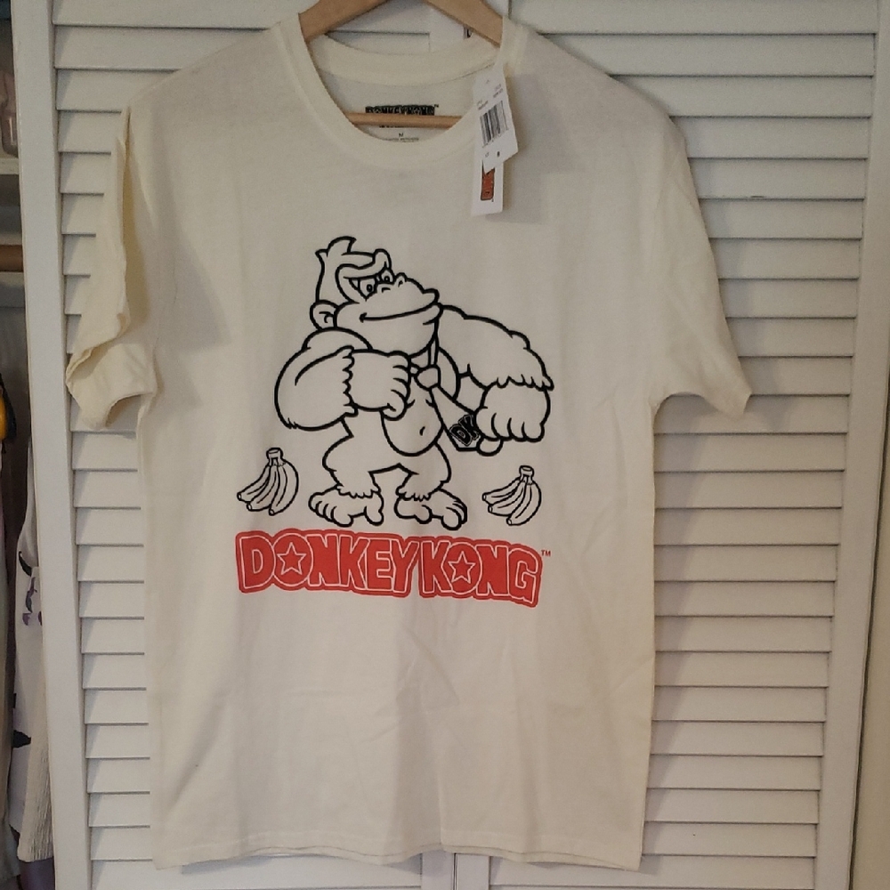 Gildan Cream Donkey Kong Graphic Tee